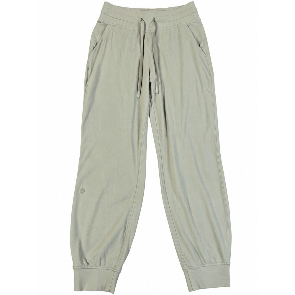 Lululemon Dance Studio Jogger Pants Sage Green Size 10 Drawstring